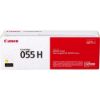 Obrázek Canon TONER CRG- 055H žlutý pro i- SENSYS LBP663Cdw, LBP664Cx, MF742Cdw, MF744Cdw (5 900 str.)