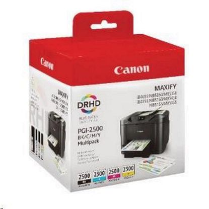 Obrázek Canon CARTRIDGE PGI- 2500 BK/ C/ M/ Y Multi- pack pro Maxify MB5050, 515 x 5350, 545x, iB4150