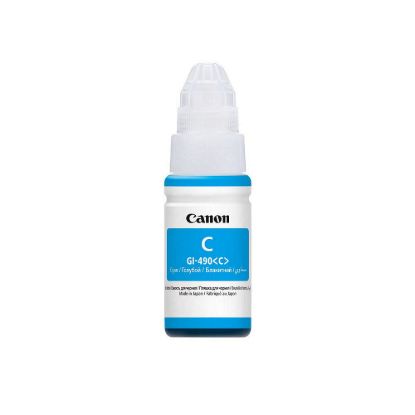 Obrázek Canon Cartridge GI- 490 azurová proPIXMA G1400, G1410, G2400, G2410, G3400, G3410, G4400, G4410 (7 000 str.)