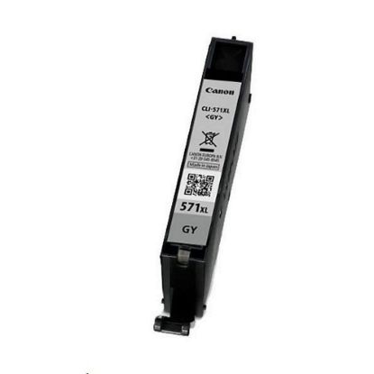 Obrázek CANON CARTRIDGE CLI- 571GY XL šedá pro PIXMA MG575x, MG685x, MG775x, TS505x, TS605x, TS805x, TS905x (3350 str.)