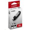 Obrázek CANON CARTRIDGE PGI- 570XL PGBK pigmentová černá pro PIXMA MG575x, MG685x, MG775x, TS505x, TS605x, TS805x (500 str.)