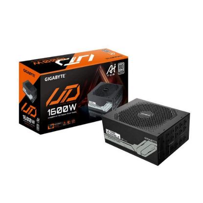 Obrázek GIGABYTE zdroj UD1600PM PG5 AI TOP, 1600 W, 80+ Platinum, 140mm fan