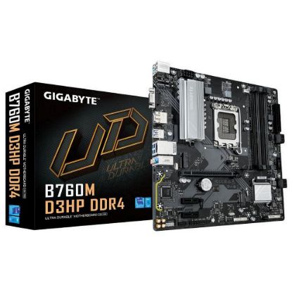 Obrázek GIGABYTE MB Sc LGA1700 B760M D3HP DDR4, Intel B760, 4xDDR4, 1xDP, 1xHDMI, 1xVGA, mATX