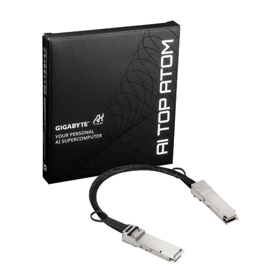 Obrázek GIGABYTE AI TOP QSFP DAC kabel 400G 0.4m