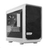 Obrázek FRACTAL DESIGN skříň Meshify 2 Nano White TG Clear Tint, USB 3.1 Type- C, 2x USB 3.0, bez zdroje, miniITX