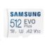 Obrázek Samsung micro SDXC karta 512 GB EVO Plus + SD adaptér