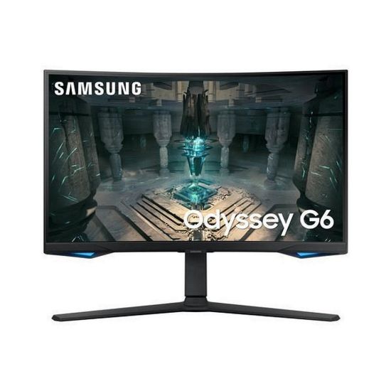 Obrázek #SAMSUNG MT LED LCD Gaming Smart Monitor 27" Odyssey G65B - prohnutý, Quantum Dot QHD, VA, 240 Hz, 1 ms, Pivot