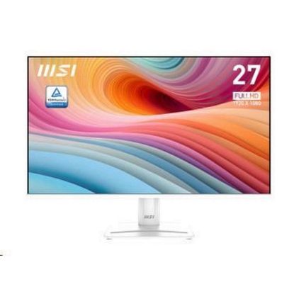 Obrázek MSI LCD PRO MP275 W E2, 27", 1920 x 1080, IPS, 4, 0 ms, VESA 100 x 100, White