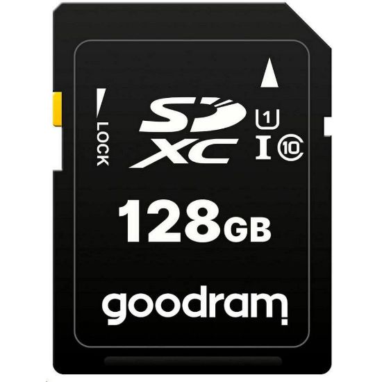 Obrázek GOODRAM SDXC karta 128 GB (R: 100/ W: 10 MB/ s) UHS- I Class 10