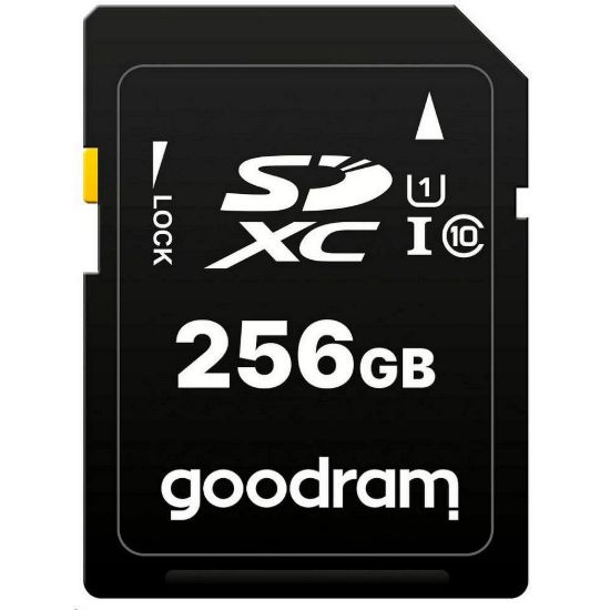Obrázek GOODRAM SDXC karta 256 GB (R: 100/ W: 10 MB/ s) UHS- I Class 10