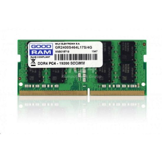 Obrázek GOODRAM SODIMM DDR4 4 GB 2666MHz CL19