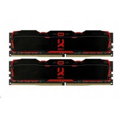 Obrázek GOODRAM DIMM DDR4 32 GB (Kit of 2) 3200MHz CL16 IRDM X, Černá