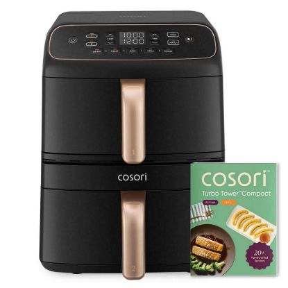 Obrázek Cosori Turbo Tower Compact horkovzdušná fritéza 8, 6 L černá