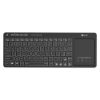 Obrázek C- TECH Klávesnice WLTK- 03, Bezdrátová, Touchpad, černá
