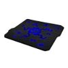 Obrázek C- TECH herní podložka pod myš ANTHEA CYBER BLUE, 320 x 270x4mm, obšité okraje