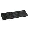 Obrázek C- TECH klávesnice WLTK- 01, bezdrátová s touchpadem, černá, USB