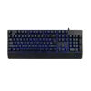 Obrázek C- TECH Klávesnice KB- 104BK, USB, 3 barvy podsvícení, černá, CZ/ SK