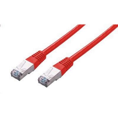 Obrázek C- TECH kabel patchcord Cat5e, FTP, červený, 2m