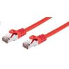 Obrázek C- TECH kabel patchcord Cat6, FTP, červený, 0, 5m