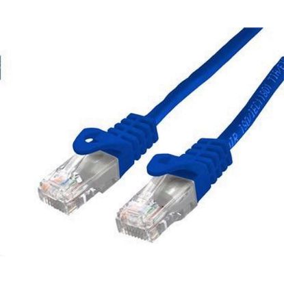 Obrázek C- TECH kabel patchcord Cat6, UTP, modrý, 5m