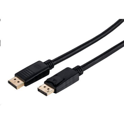 Obrázek C- TECH kabel DisplayPort 1.2, 4K@60 Hz, M/ M, 1m