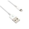 Obrázek C- TECH kabel USB 2.0 Lightning (IP5 a vyšší) nabíjecí a synchronizační kabel, 1m, bílý