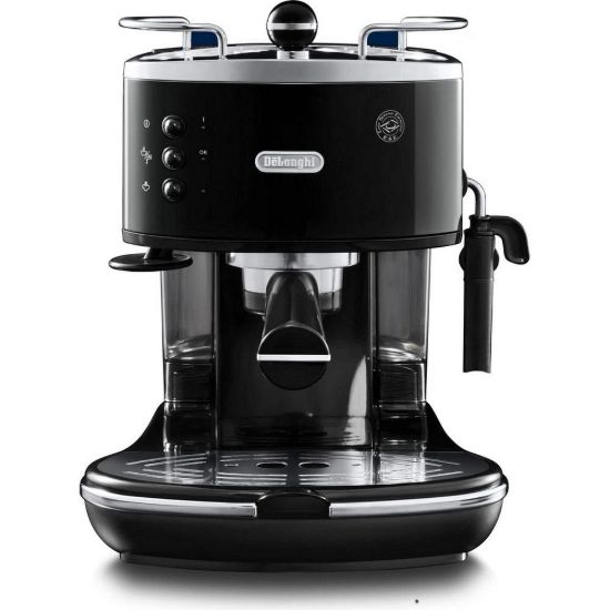 Obrázek DeLonghi Icona Vintage ECO 311.BK pákový kávovar, 1.4 L