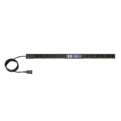 Obrázek Eaton G4 Řízené Rack PDU, 0U, 43U, vstup IEC- 60309, 3m kabel, 3f, 22kW, 32A, 415/ 240V, 48 zásuvek (24)C13, (24)C39