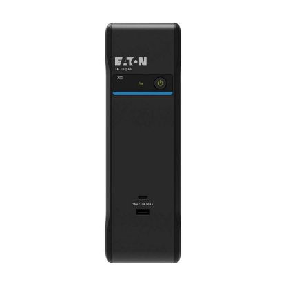 Obrázek Eaton 3P Ellipse UPS USB FR, 700VA, 420 W, Vstup: C14, Výstupy: (3) Typ E, (1) Pouze přepěťová ochrana Typ E, USB nabíj