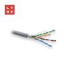 Obrázek LYNX FTP kabel Cat5e, PVC, 0, 5mm, celoměděný, vnitřní, šedý, box 305m