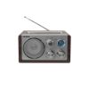 Obrázek Orava RR- 29 A rádio, 1 x 3, 5 W, AM / FM rádio, USB, AUX vstup, SD karta, hnědá / stříbrná