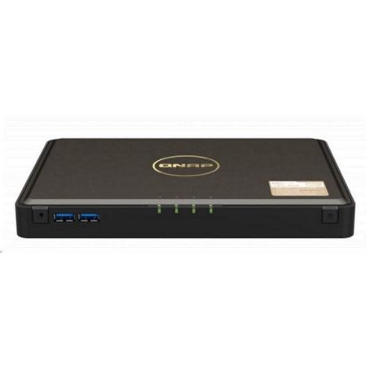 Obrázek QNAP TBS- 464- 8G (4C/ CeleronN5105/ 2, 9GHz/ 8 GBRAM/ 4xM.2/ 2 x 2, 5GbE/ 3xUSB2.0/ 2xUSB3.2/ 2xHDMI)