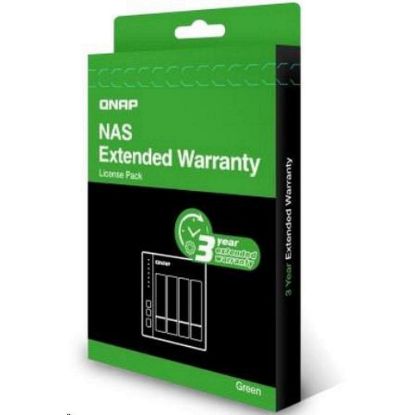 Obrázek QNAP LIC- NAS- EXTW- GREEN- 3Y- EI elektronická prodlužujicí záruka 3 roky
