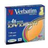 Obrázek VERBATIM DVD+RW(5- Pack)Slim/ Colour/ / 4x/ DLP/ 4.7 GB