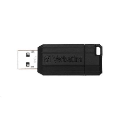 Obrázek VERBATIM Flash Disk 16 GB Store 'n' Go PinStripe, černá