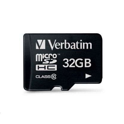 Obrázek VERBATIM MicroSDHC karta 32 GB Premium, U1