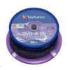 Obrázek VERBATIM DVD+R(25- pack) Double layer/ 8x/ 8.5 GB/ spindle