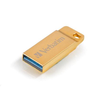 Obrázek VERBATIM Flash Disk 32 GB Metal Executive, USB 3.0, zlatá