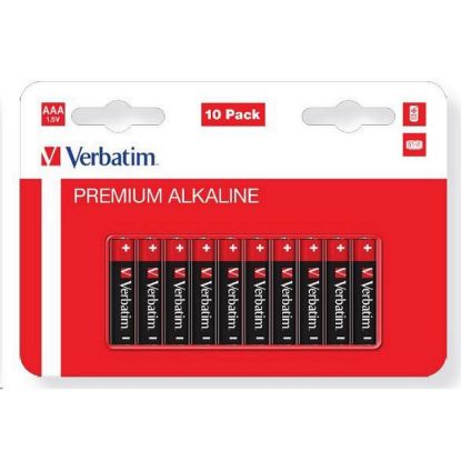 Obrázek VERBATIM Alkalická Baterie AA 10 Pack / LR6