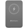 Obrázek VERBATIM Powerbanka Charge 'n' Go, Magnetická, 10000 mAh, USB- C, Šedá
