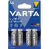 Obrázek Varta FR6/ 4BP ULTRA LITHIUM (Blistr 4ks)