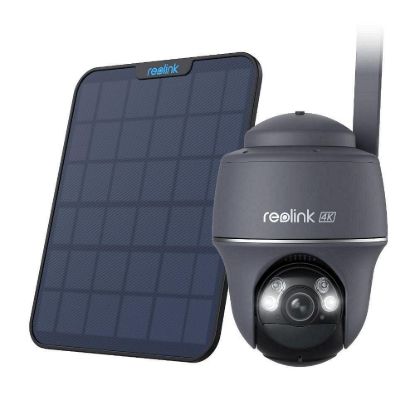 Obrázek REOLINK bezpečnostní kamera Go Series G440, Go Ultra, 8MP 4G LTE, Solární panel 2, šedá