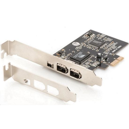 Obrázek DIGITUS PCI Express Card, Firewire 1394a (2+1 porty)