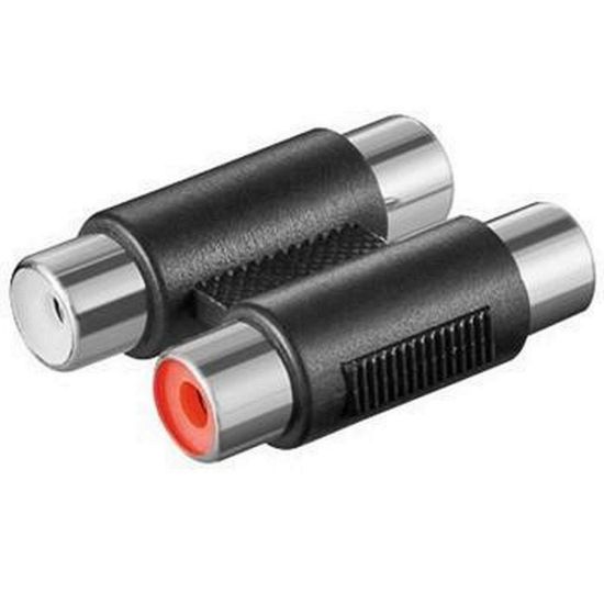 Obrázek PREMIUMCORD Redukce 2x cinch / RCA Female/ Female
