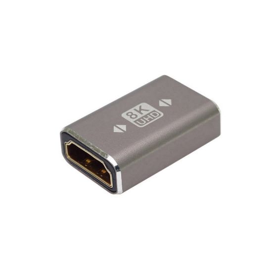 Obrázek PREMIUMCORD Adaptér spojka 8K HDMI A - HDMI A, Female/ Female, kovová