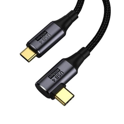 Obrázek PREMIUMCORD Kabel USB4™ Gen 3 x 2 40Gbps 8K@60 Hz 240 W Thunderbolt 3 kabel 0, 3m