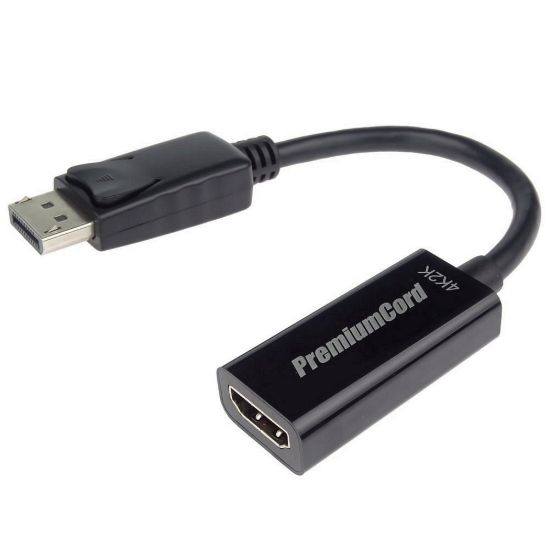 Obrázek PremiumCord adaptér DisplayPort - HDMI Male/ Female, support 3D, 4K*2K@60 Hz