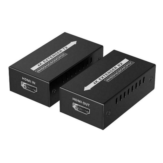 Obrázek PremiumCord RJ45 na HDMI extender přes Cat6/ 6a/ 7 4Kx2K@60 Hz na 60m