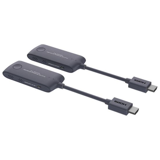 Obrázek PREMIUMCORD HDMI Wireless extender, Mini, FULL HD 1080p na 20m, Šedá