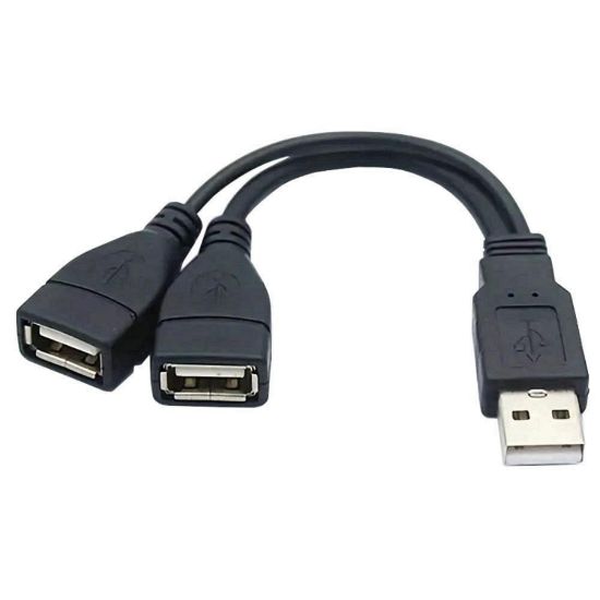 Obrázek PREMIUMCORD Nabíjecí kabel USB 2.0, 15cm, černá